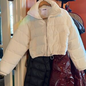 Garage Women's Cream Puffer Jacket
